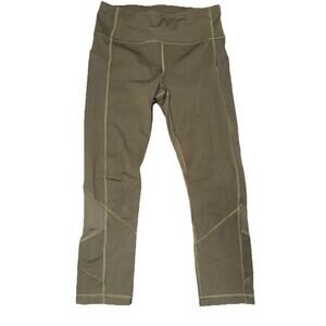 Lululemon Women’s Dark Olive Pace Rival Full On Luxtreme 22” Crop Legging - 4/XS